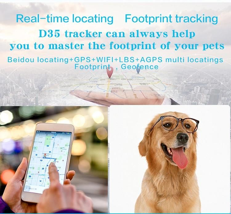 Dog / Pets GPS Tracker Collar Customized New Design Dog Collar