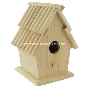 Pet Accessories Products Garden Decoration Wood Birdhouse