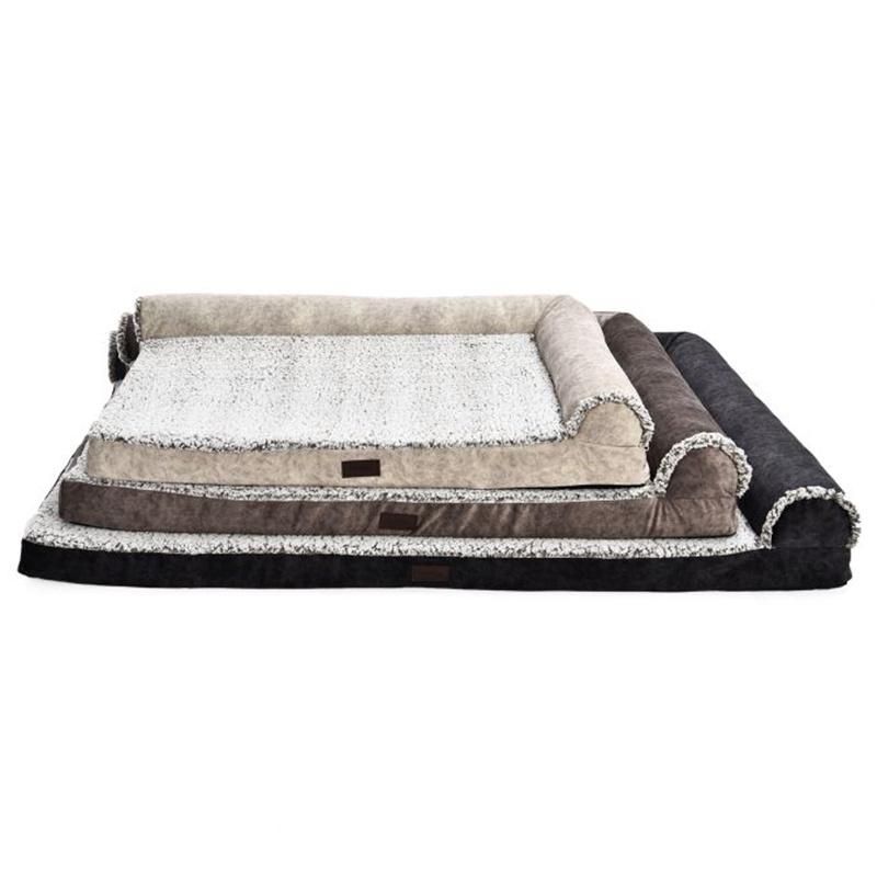 Petstar Soft Orthopedic Chaise Lounge Pet Beds Dog Pet Bed Luxury Edition Sofa Dog Bed