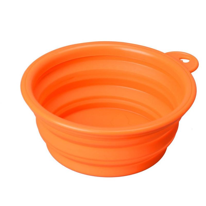 1000ml Pet Bowl Folding Silicone Travel Dog Bowls Walking Portable Water Bowl