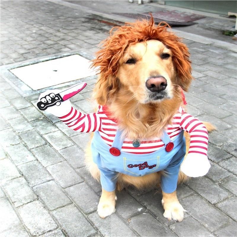 Funny Christmas Elf Cat Dog Costume Role Playing Cosplay Clothes for Small Medium Cats Dog Outfits Xmas New Year