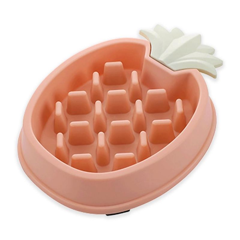 Five Color Pet Slow Feeding Bowl