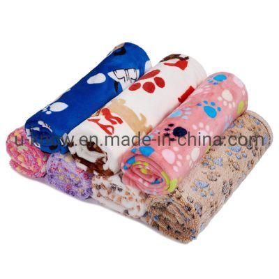 Boutique Multipurpose Throw Boutique Durable Anti Biting Sleeping Bite-Resistant Flannel Fleece Pet Blanket