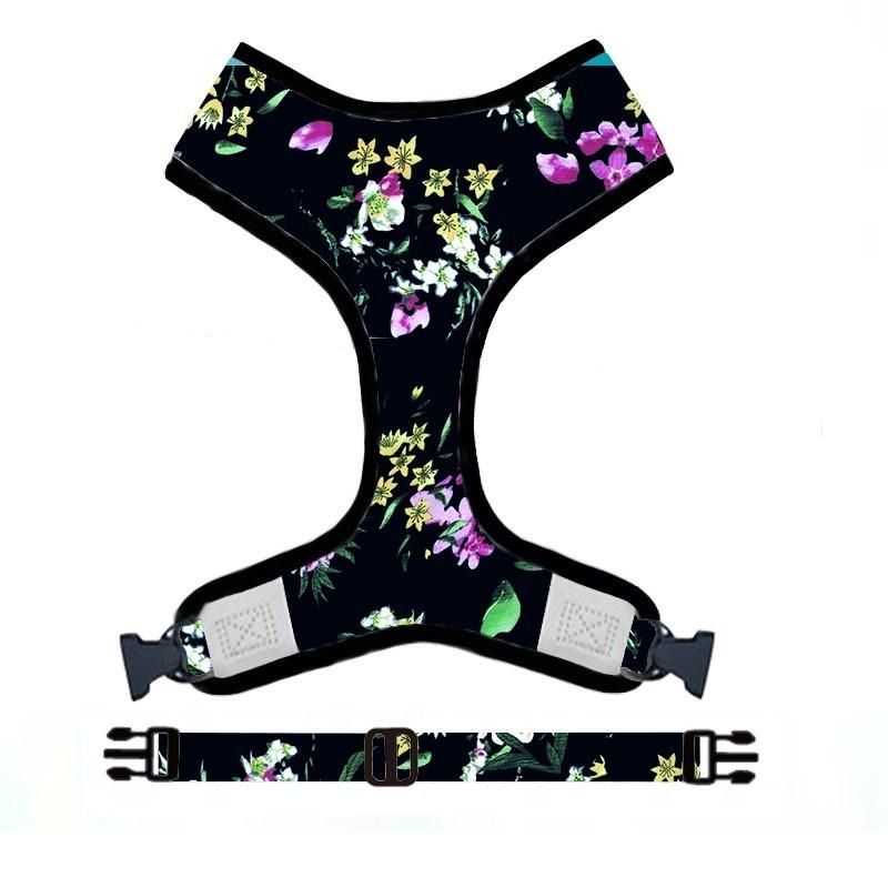 Wholesale Custom Soft Neck Adjustable Pet Dog Harness and Leash