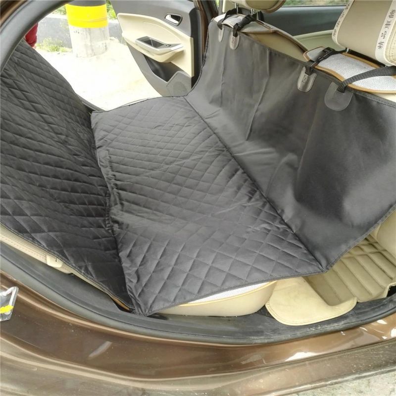 Luxury 600d Oxford Inner Ppcotton Back Anti-Slip Pad Dog Seat Car Cover Water Repellent Easy Clearn Seat Protection Dog Blanket Universal Pet Cover