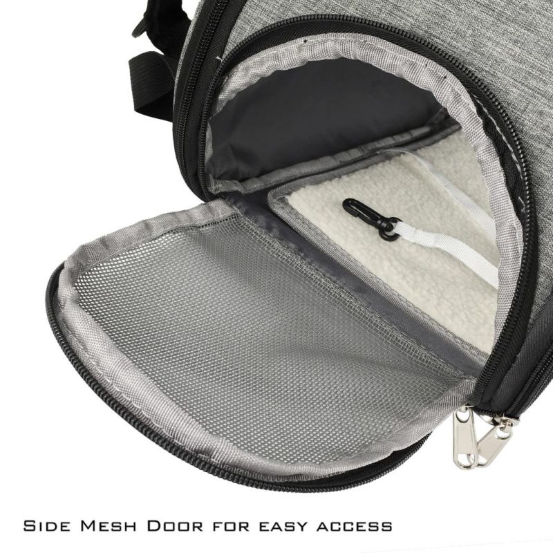 Portable Dog Cat Carrier Bag Breathable Space Travel Bag Transparent Outdoor Small Cat Carrier Pet Backpack