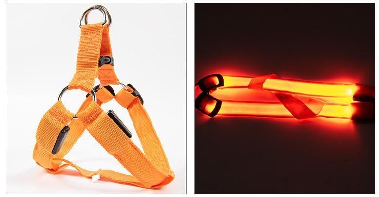 Wholesale Hot Sell High Quality LED Dogs Pets Harness