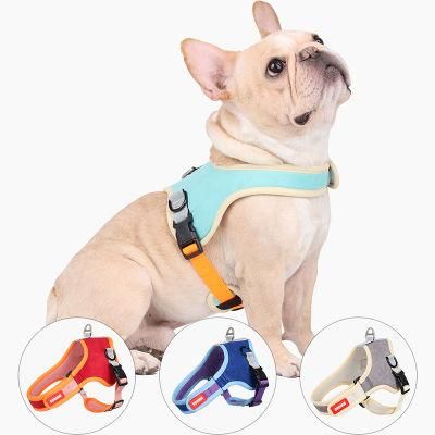 New Style Safety Dog Harness Good Quality Dog Supplies Luxury Breathable Mesh Dog Harness and Leash