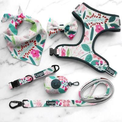 Custom Grey Individual Package Xs, S, M, L, XL or Customized Dog Harness Pet Supply