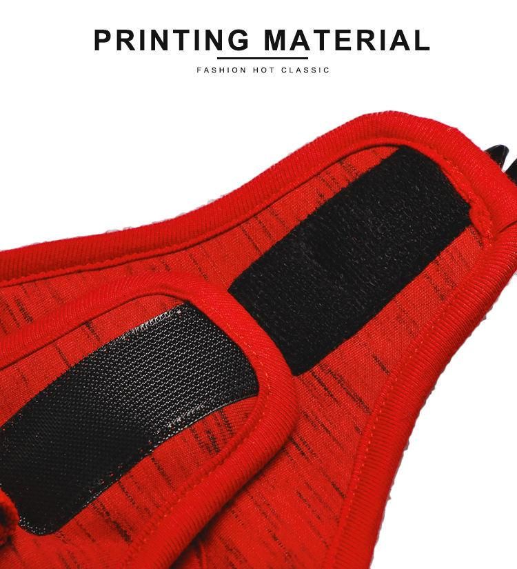 Wholesale Service Weighted Heavy, Duty No Pull Red Cest Chest Pet Dog Harness/