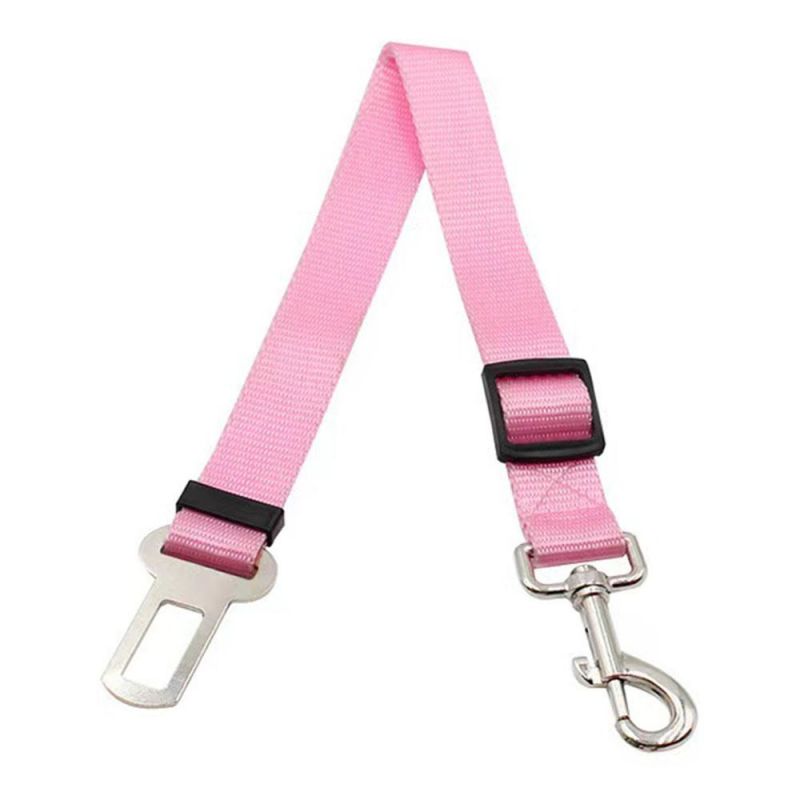 Adjustable Dog Car Safety Seat Belt Strap Durable Pet Car Seat Belt
