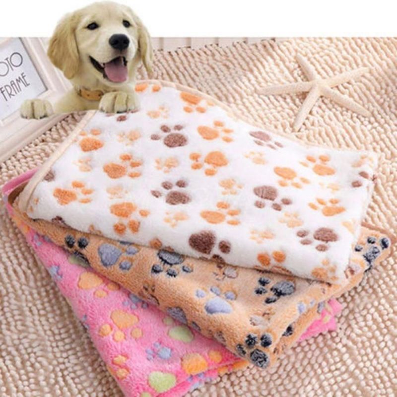 Comfortable Pet Bed Mats Sleeping Dog Cat Puppy Fleece Soft Blanket Pet Supplies