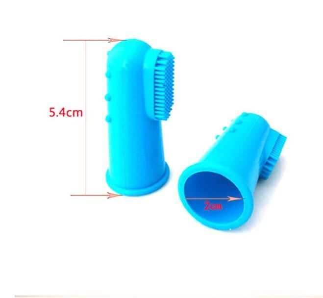 2021 Hot Selling Pet Products of Super Soft Silicone Pet Dog Cat Finger Toothbrush Pet Toothbrush