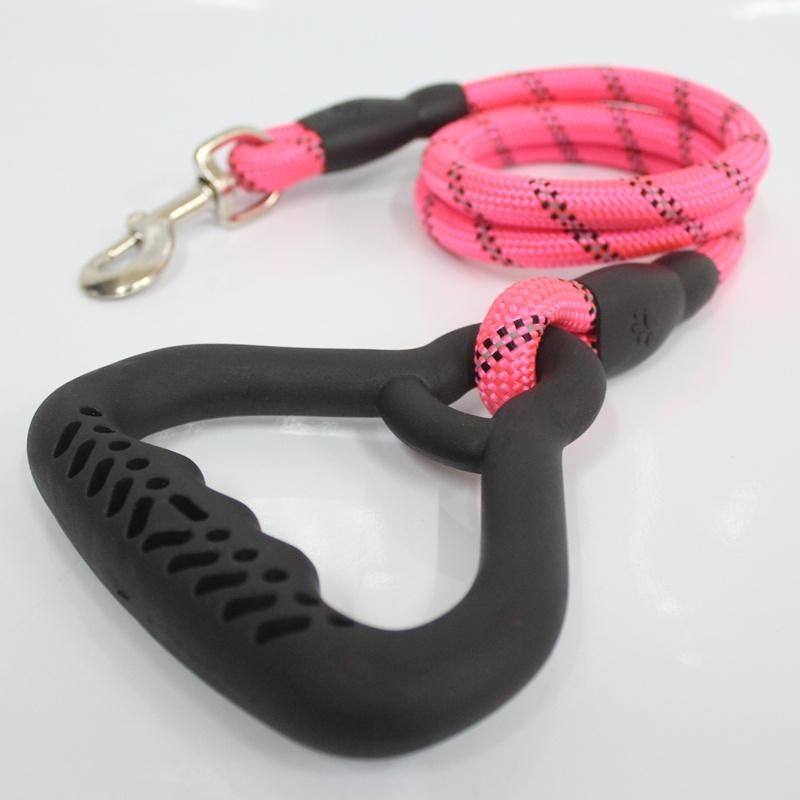 Training Running Reflective Threads Strong Durable Nylon Braided Rope Pet Dog Leash