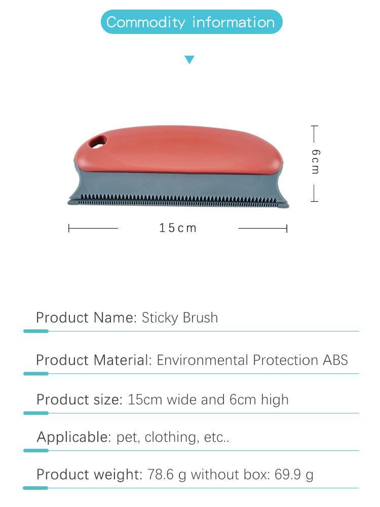 Pet Supplies Pet Cat Hair Removal Brush Double Sided Deshedding Comb Pet Fur Knot Cutter Dog Grooming Shedding Tools