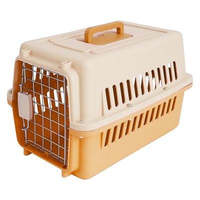 in Stock OEM ODM Pet Accessories Pet Products Pet Kennel Cage Pet Travel Carrier Plastic Luxury Pet Airline Carrier