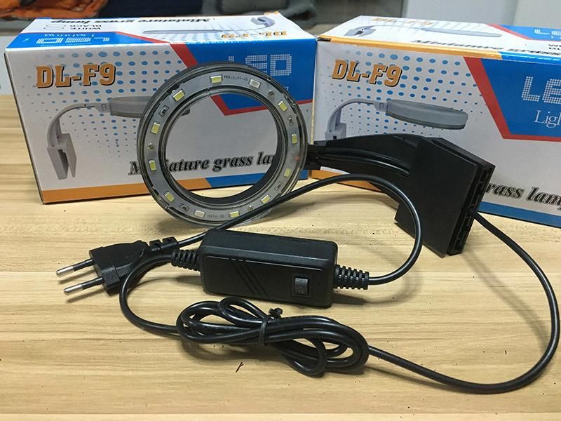 LED Clamp Light 5W for Water Plants and Marine Fishes