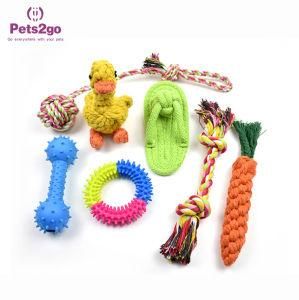 Pet Set Handmade Dog Molar Chew Cotton Rope Toy
