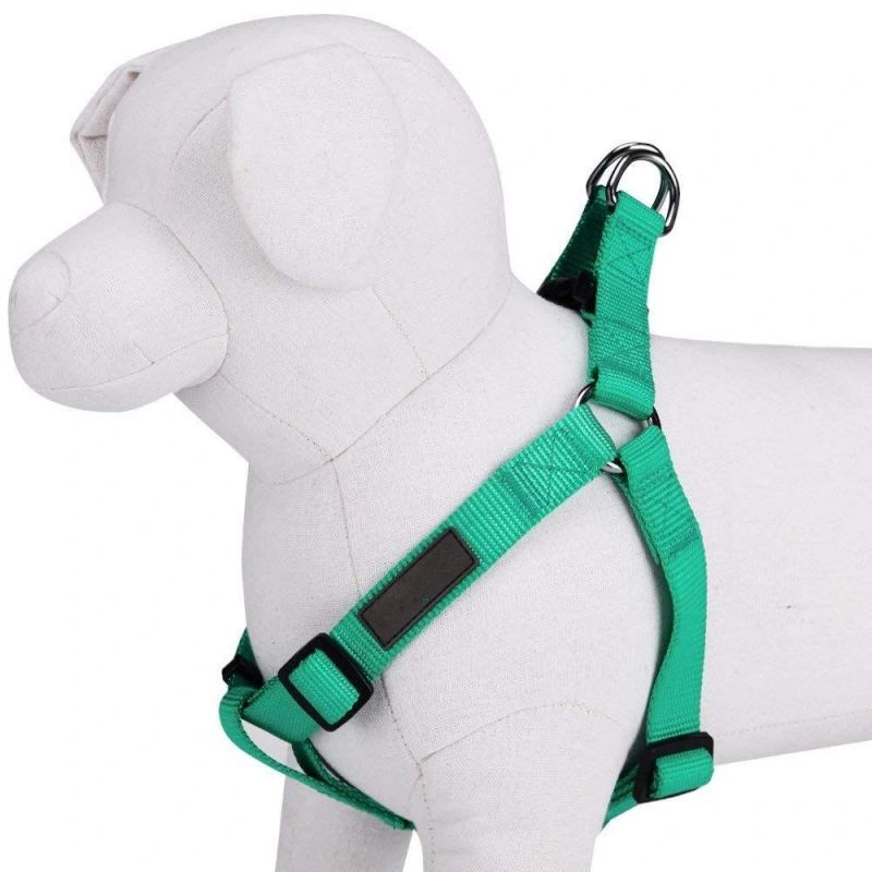 Customized Design Pet Supplies Adjustable Soft Nylon Pet Dog Harness Wholesale