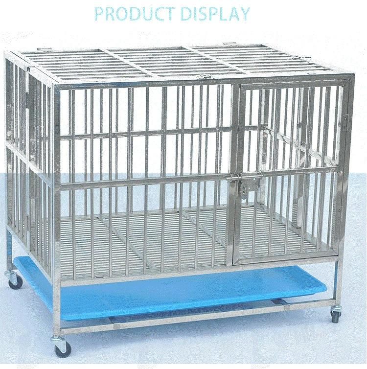 Hot Selling Large Square Dog Crate Foldable Pet Cage