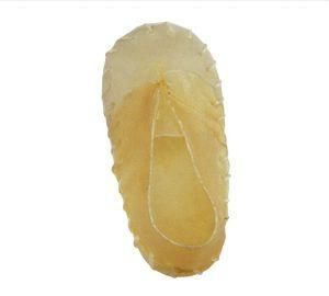 Keezeg 5&quot;Natural Rawhide Shoes for Dog Chews