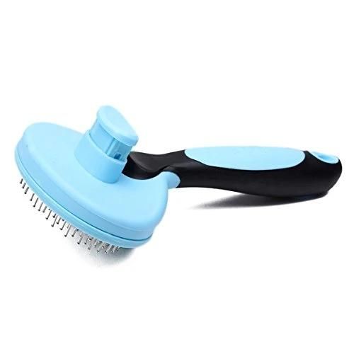 Pet Grooming Deshedding Brush Cleaner Hair Comb Brush for Dogs Cats