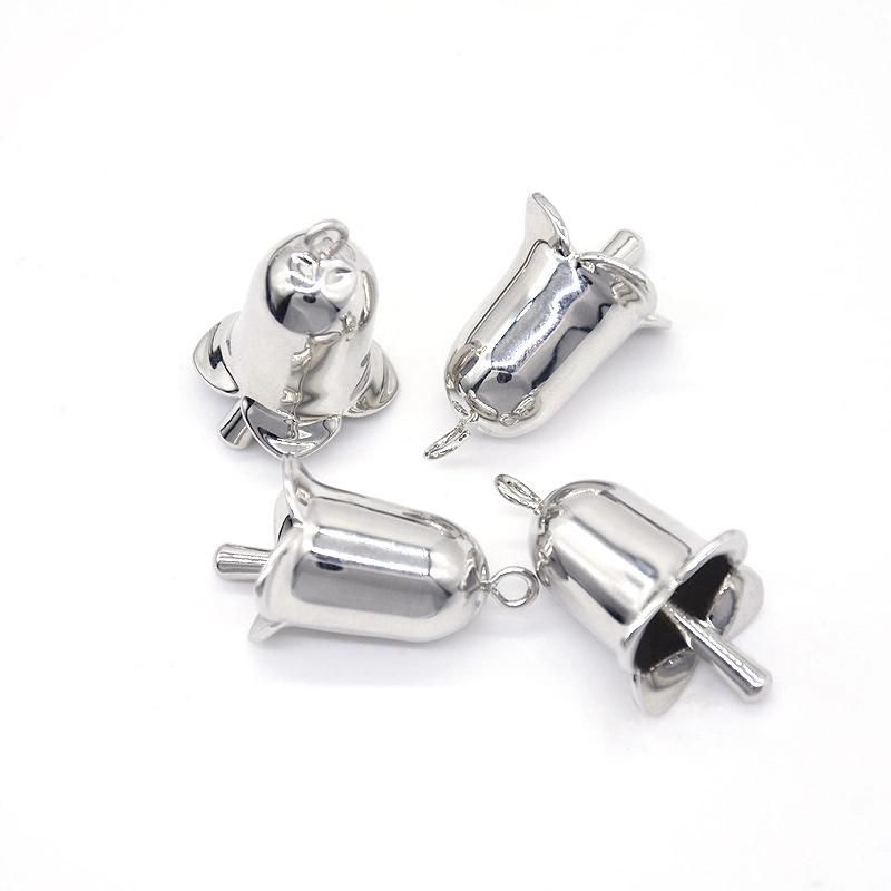 Cast Copper Bell Accessories Trumpet Magic Wand Bell-Shaped Hollow Bell Pure Copper Die-Casting Jewelry