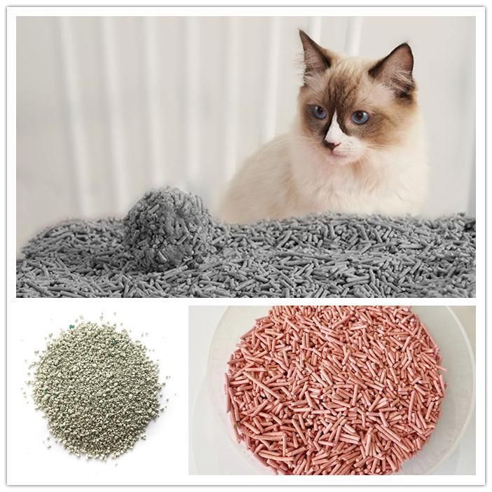 Hot Sale Natural Quickly Clumping White Pea Tofu Cat Litter for Cat Cleaning