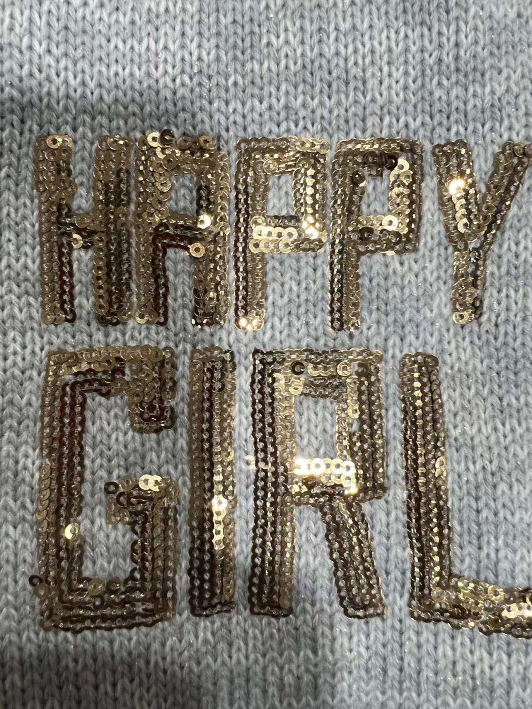 "Happy Girl" Wholesaler Dog Sweater Manufacture Dog Sweater
