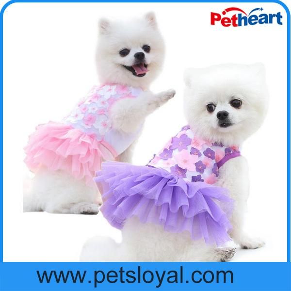 Factory Wholesale Pet Dress Dog Girl Clothes