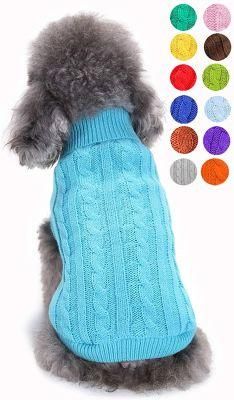 Soft Acrylic Dog Sweatshirt with Multiple Colors Option