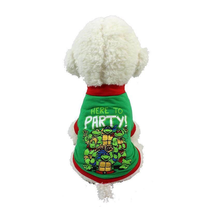 a Variety of Optional Spring and Summer Pet Clothes Teddy Poodle T-Shirt Pet Supplies Wholesale