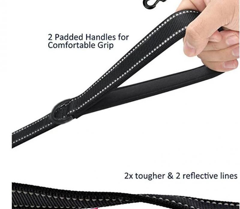 Outdoor Pet Supply Multi-Use Service Driving Reflective Adjustable Pet Dog Leash