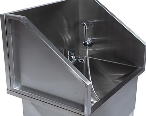 Pet Cleaning Dog Stainless Bath Sink