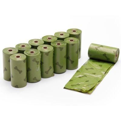 in Stock Biodegradable Dog Poop Bag 20 Rolls/Box Compostable Pet Waste Bags