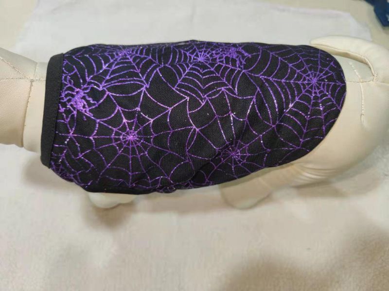 “ Spiderweb” Printing Pet Product Manufacture Dog Clothes