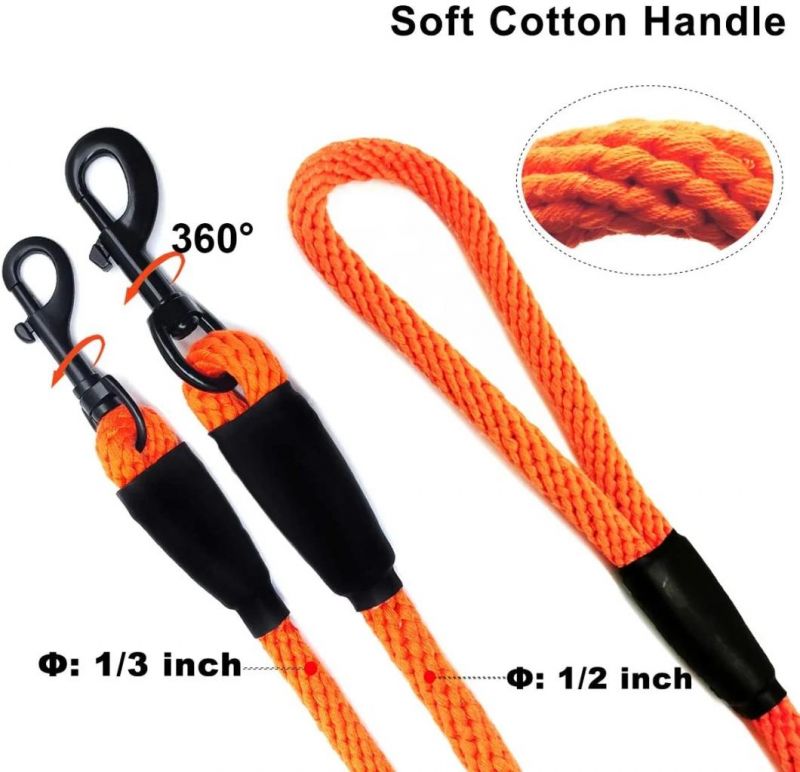 Strong Braided Lead Leash with Multi-Colors