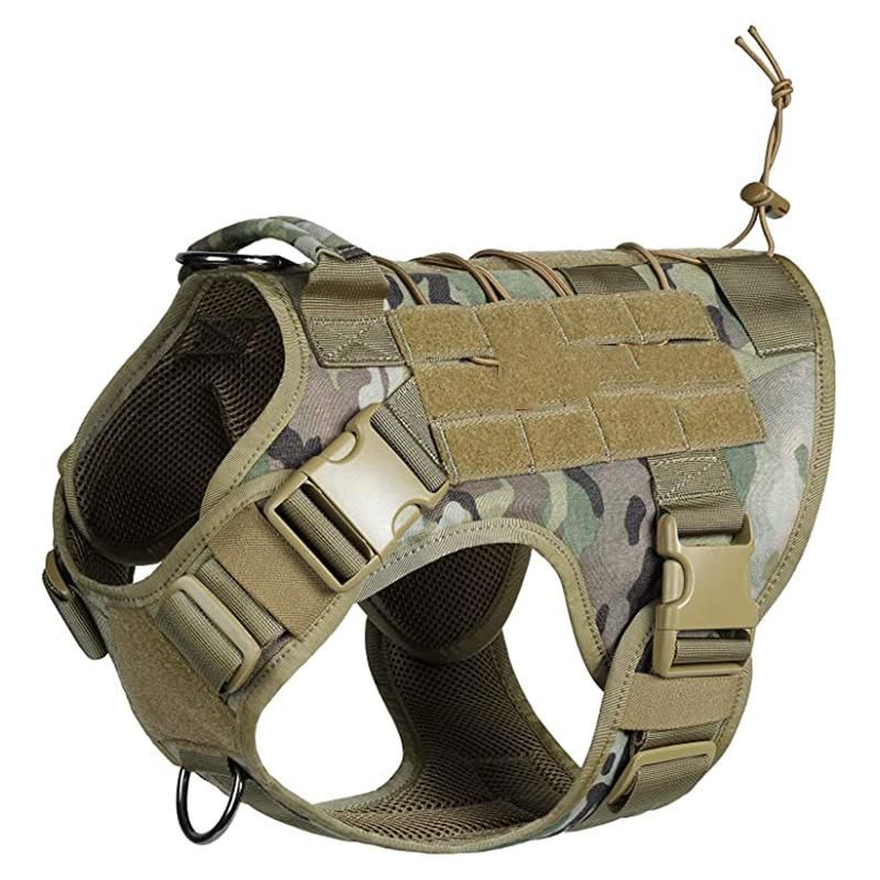 Wholesale Durable Vest Custom Durable Tactical Outdoor Dog Harness