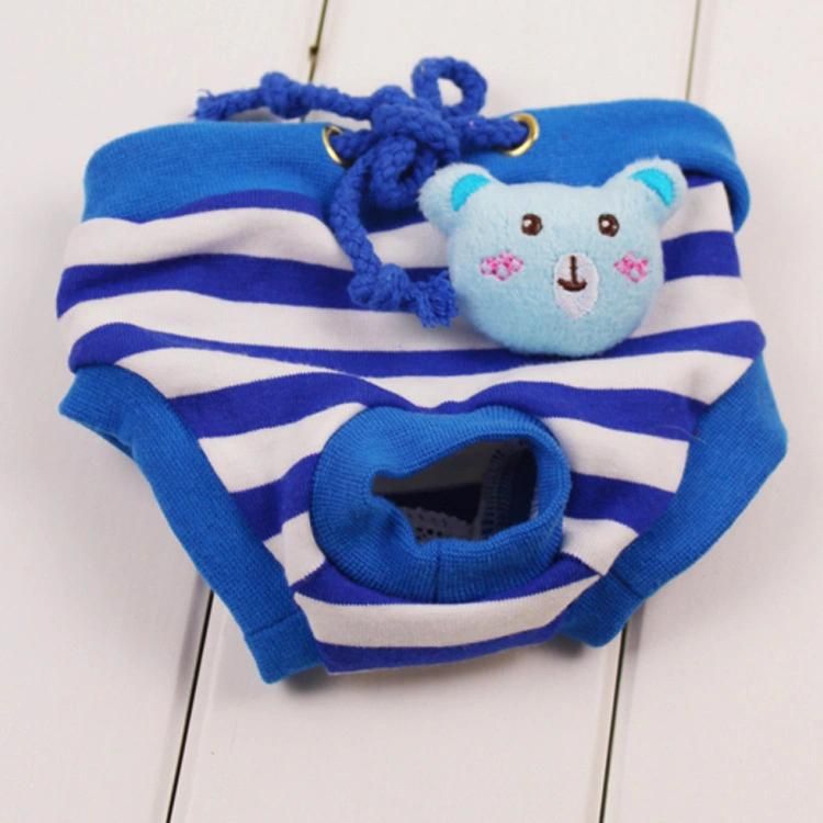 New Physiological Anti-Harassment Teddy Menstrual Hygiene Safety Pants for Dogs