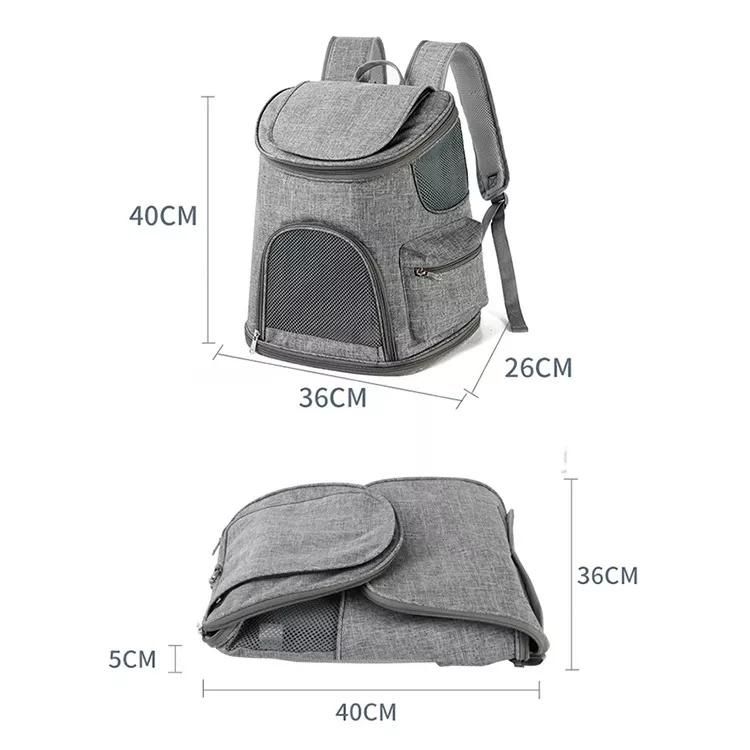 Airline Approved Expandable Carrier for Cats Travel Portable Cat Carrier Backpack