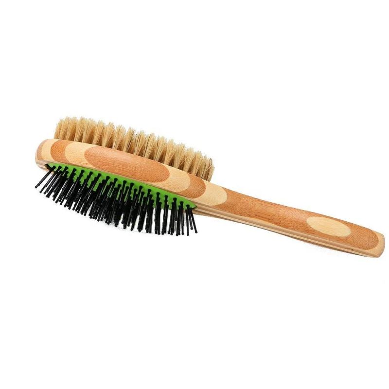 Jm Pets Brush Dog Hair Comb Cat Needle Comb Bamboo Massage Cleaning Brush