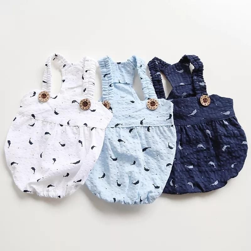 Unique Design New Pet Clothes Dolphin Bubble Embossed Vest Casual Dog Soft Cool Cat Sling T-Shirt