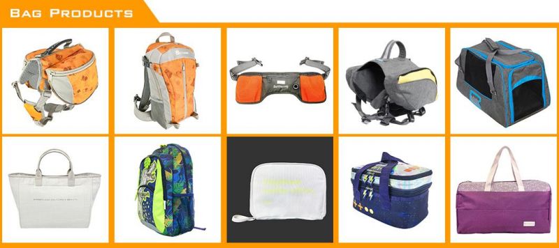 2022 Bright Printed Fabric Pet Dog Carrier Dog Self Backpack
