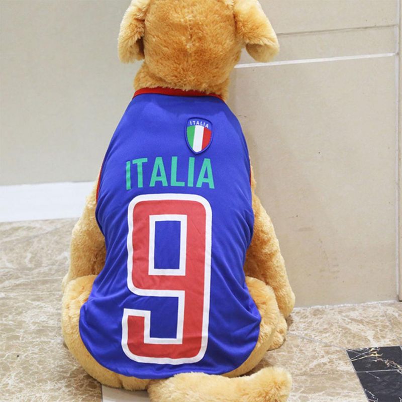 World Cup Sport Pet Clothes Football Basketball Dog Clothes