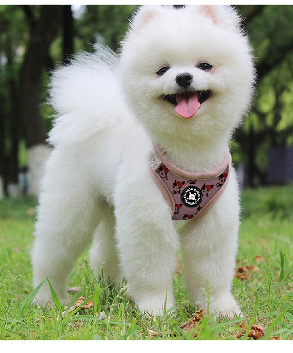 Custom High End Dog Harness Luxury Pechera PARA Perro Pet Dog Reversible Harness Reflective Dog Harness