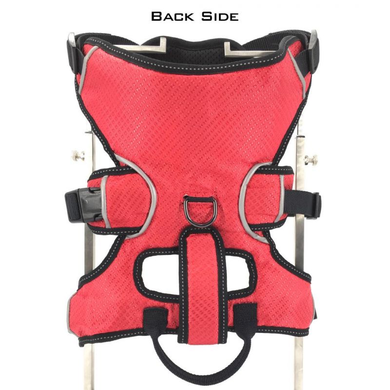Premium Quality Hiking Service Driving Reflective Adjustable Dog Harness