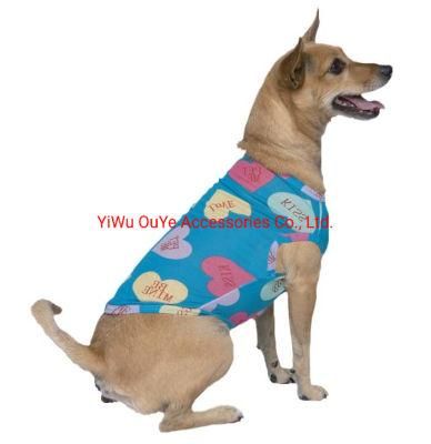 Valentine Day Candy Vest Dog Accessories Apparel Pet Clothes