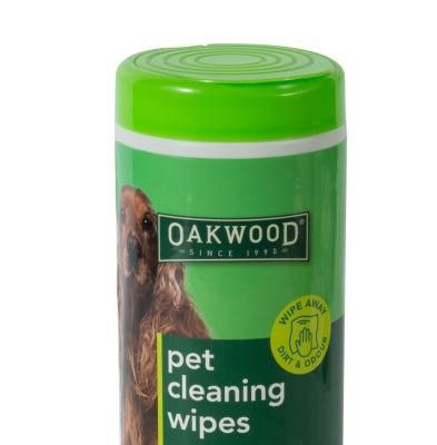 Pet Care Non-Woven Special Sanitising Cat Dog Pet Grooming Wet Wipes Pet Wipes