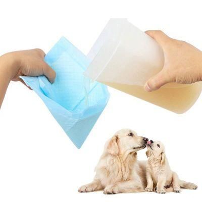 Super Water Absorption 100% Cotton Fluff Pulp Splash Proof Dogs Training Pads
