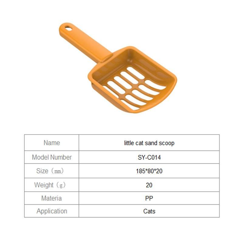 Plastic Cat Litter Scoop Custom Pet Spoon for Wholesales